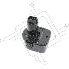 Аккумулятор для DeWalt (p/n: DC9071, DE9037, DE9071, DE9074, DE9075, DW9071, 2.0Ah 12V Ni-Mh