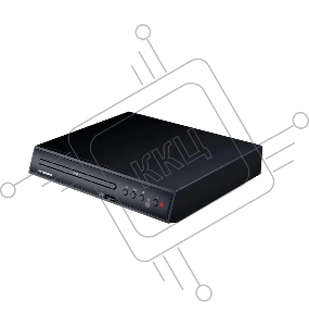 Плеер DVD Hyundai H-DVD100 черный ПДУ