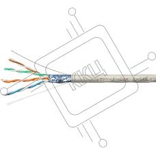 Кабель NEOMAX  NM20601 Кабель FTP cat.6, 4 пары, (305м) 0.51 мм