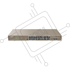 Коммутатор 24PORT 24POE TEG1126P-24-410W TENDA