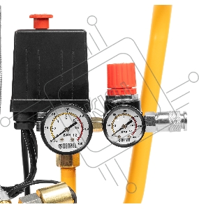 Компрессор DLS950/24 безмаслянный малошумный  950 Вт, 165 л/мин,ресивер 24 л// Denzel
