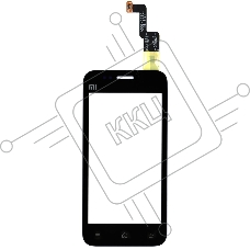 Сенсорное стекло (тачскрин) для Xiaomi Mi 1 черное