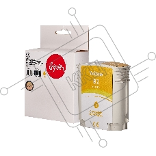 Струйный картридж Sakura C4913A (№82 Yellow) для HP, желтый, 72 мл.