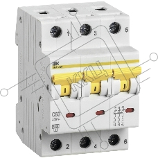 Выключатель автоматический IEK KARAT ВА47-60M 4Р 25А 6кА С