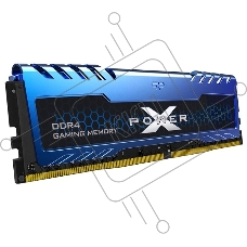 Оперативная память Silicon Power XPower Turbine, DDR4, 8GB (1x8GB), 3200MHz, CL16, с радиатором, синий/черный