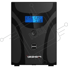 Источник бесперебойного питания Ippon Smart Power Pro II Euro 1200 720Вт 1200ВА черный