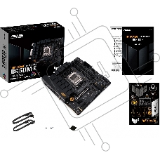 Материнская плата ASUS TUF GAMING B650M-E, AM5, AMD B650, 4xDDR5, 4xSATA, 2xM.2, 1xPCIe 4.0 x16, 2xPCIe x1, 2xDP, 1xHDMI, 1x 2.5Gb LAN, 1xUSB-A 3.2 Gen 2, 2xUSB-A 3.2 Gen 1, 4xUSB 2.0, 1xUSB-C 3.2 Gen 2, 3x3.5 мм, 7.1, mATX