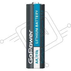 Батарейка GoPower FR6 AA BL2 Lithium 1.5V (2/20/200) (2 шт.)