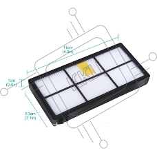 HEPA фильтр для пылесоса iRobot Roomba 800 и 900 серий 3 шт.