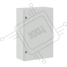 Корпус ST с М/П 1200х800х400мм сварной навесной ДКС R5ST1284