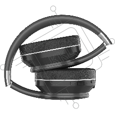 Гарнитура накладные Digma BT-19 ANC черный беспроводные bluetooth оголовье