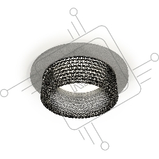 Комплект встраиваемого светильника Ambrella light XC6514041 SGR/BK серый песок/тонированный MR16 GU5.3 (C6514, N6151)