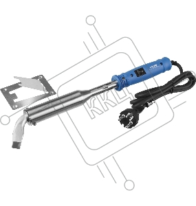 Паяльник ЗУБР 55301-300  профессионал с выкл пластмассовой рукояткой и долговечным жалом 300Вт клин