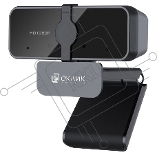 Камера Web Oklick/Оклик OK-C21FH черный 2Mpix (1920x1080) USB2.0 с микрофоном