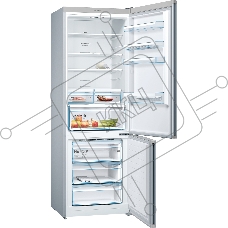 Холодильник Bosch KGN49XL30U нержавеющая сталь двухкамерный 330/105л морозилка снизу, No Frost