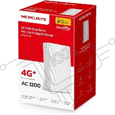 Двухдиапазонный гигабитный роутер Mercusys MB230-4G Wi-Fi AC1200 с поддержкой 4G+ категории 6