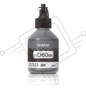 Бутылка с оригинальными чернилами BTD60BK черный (6500стр.) для Brother DCP-T310/T510W/T710W