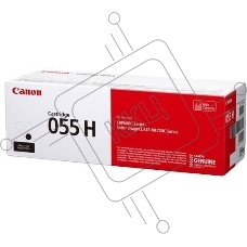 Картридж лазерный Canon 055 H BK (3020C002) черный (7600 стр.) для Canon i-SENSYS серий MF740, LBP660