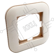 Ovivo Рамка 1-местн. ЛОФТ (LOFT), крем/крафт, 404-020006-096