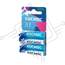Батарейки солевые КОСМОС R03 4*BL (мизинчиковые) ( 4шт в упак )