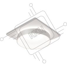 Светильник Ambrella light TN314 SWH белый песок GU5.3 92*92*40