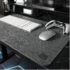 Коврик для мыши Mouse pad GEEK NOOK 80 х40CM Dark Gray Felt