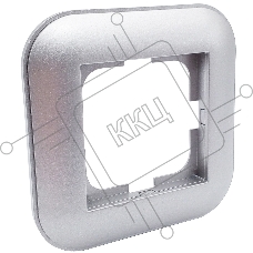 Ovivo Рамка 1-местн. ЛОФТ (LOFT), серебро, 404-100010-096
