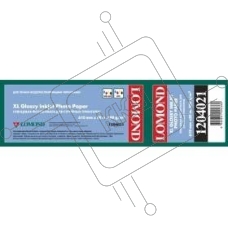 Бумага LOMOND XL Glossy Paper, ролик 610мм х50 мм, 200 г/м2, 30 метров.