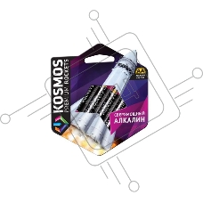 Элемент питания алкалиновый AA/LR6 Kosmos premium ROCKETS (блист.4шт) КОСМОС KOSLR6ROCKETS4BL