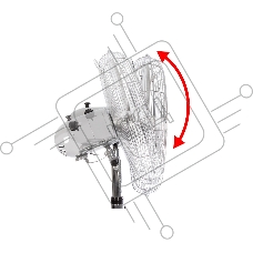 Вентилятор ProfiCare PC-VL 3064  MS inox 40cm