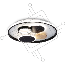 Светильник Ambrella light FL4802 WH/BK белый/черный 3000K-6400K 70W D500*95 (ПДУ ИК)
