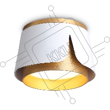 Светильник Ambrella light TN71221 WH/GD белый/золото GX53 D100*66
