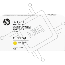 Контрактный Картридж лазерный HP 654A Ylw Contract LJ Toner Cartridge