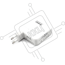 Блок питания (сетевой адаптер) Amperin AI-AP61C для ноутбуков Apple A1718 61W USB Type-C 20.3V 3A