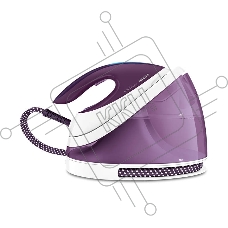 Парогенератор Philips GC7051/30, мощность 2400В, давление 5.5 бар, подача пара 120г/мин, паровой удар 230г, очистка от накипи Smart Calc Clean, резервуар 2 л, подошва SteamGlide    