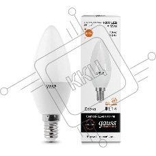 Лампа светодиодная LED 10Вт E14 220В 2700К Elementary свеча 33110 Gauss