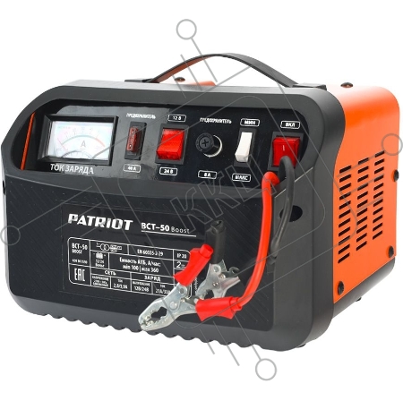 Устройство зарядное PATRIOT BCT-50 Boost (650301550)  12В и 24В