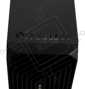 Корпус Accord ACC-265B черный без БП mATX 1x80mm 1x92mm 2x120mm 2xUSB2.0 1xUSB3.0 audio