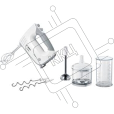 Миксер ручной Bosch MFQ36480 450Вт белый/серый