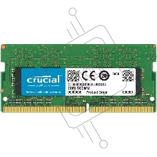 Оперативная память для мобильного ПК, CRUCIAL 32GB Single DDR4 3200MHz SODIMM.(RCISCT32G4SFD832A)(CT32G4SFD832A)