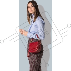 Сумка женская The Bridge Pearldistrict 04121701/2E красный натур.кожа