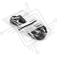 Кабель питания ExeGate Special EC-3S (C13 угловой->C14, 3*0.75mm2, CCA, черный, 3м)
