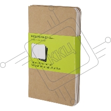 Блокнот Moleskine CAHIER JOURNAL QP413 Pocket 90x140мм обложка картон 64стр. нелинованный бежевый (3шт)      