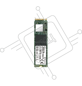 Твердотельный диск 1TB Transcend MTE110S, 3D TLC NAND, M.2 2280,PCIe Gen3x4, DRAM-less