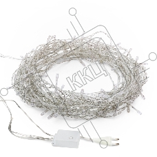 Гирлянда Твинкл-Лайт 20 м, прозрачный ПВХ, 160 LED, цвет белый