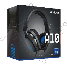 Гарнитура проводная игровая Astro Gaming A10 Headset PS4 GEN1 Grey/Blue, 3.5 MM