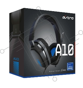 Гарнитура проводная игровая Astro Gaming A10 Headset PS4 GEN1 Grey/Blue, 3.5 MM
