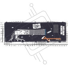 Клавиатура для ноутбука HP 450 G2 черная с рамкой с подсветкой
