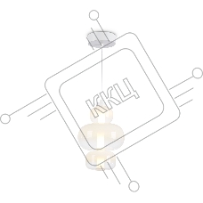 Подвесной светодиодный светильник Ambrella light LH11056 WH/FR белый/белый матовый 18W 3000K D230*350