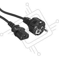 Кабель питания ExeGate Power PC-10P (Евровилка Schuko->С13) VDE-250V-3*0.75-CU, 10A, черный, 10м Кабель питания ExeGate Power PC-10P (Евровилка Schuko->С13) VDE-250V-3*0.75-CU, 10A, черный, 10м